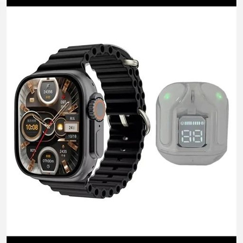 ساعت مچی هوشمند وسمی WS-X19UITRA3 همراه ایرپاد شیشه ای کیفیت عالی